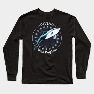 Diving with Dolphins Long Sleeve T-Shirt